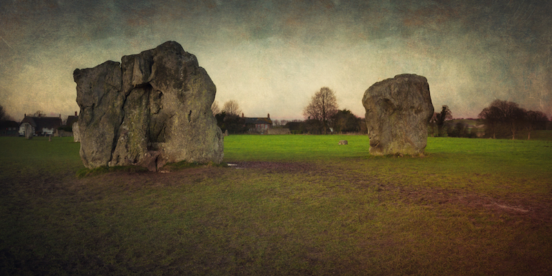 The Devil's Chair in Avebury stone circle